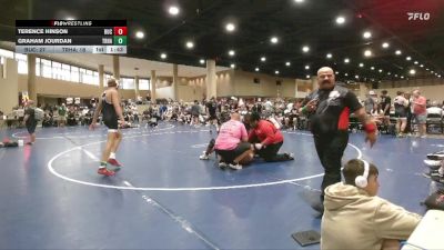 157 lbs Round 2 (6 Team) - Graham Jourdan, Team Rich Habits Black vs Terence Hinson, Tallahassee War Noles