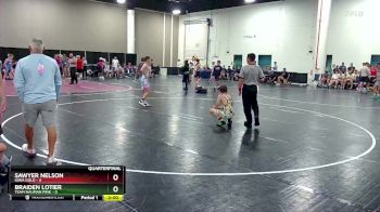 106 lbs Quarters & Wb (16 Team) - Braiden Lotier, Team Nauman Pink vs Sawyer Nelson, Iowa Gold