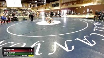 120 lbs Champ. Round 2 - Silas Varner, Bakersfield vs Richard Ma, San Marino