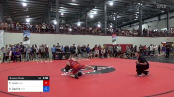 61 kg Quarterfinal - Cory Land, Panther Wrestling Club RTC vs Benjamin Davino, Ohio Regional Training Center