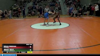 134 lbs Round 2 - Brody Helm, Mortimer Jordan HS vs Brian Freeman, Columbia