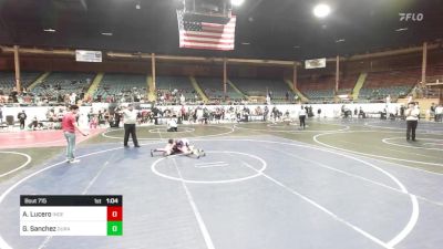 123 lbs Rr Rnd 2 - Anthony Lucero, Independent vs Giovanni Sanchez, Duran Elite