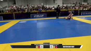 Maxton Gray Hunt vs Nikolas Stephen Velardi 2026 American National IBJJF Jiu-Jitsu Championship