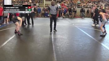 88 lbs Quarterfinal - Aiden Berry SW5, Norwayne vs Luke Donahue NE1, Donahue Wrestling Academy