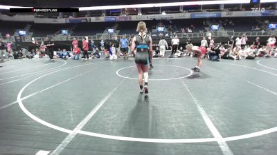 112 lbs Semifinal - Addison St. George, Team Missouri vs Carleigh Clark, SOTM-Lady Outlaws