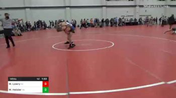 145 lbs Consolation - Michael Lowry, NC vs Magnus Heisler, ME