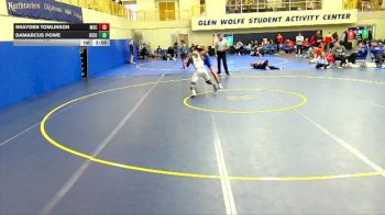 197 lbs Round 4 (6 Team) - Brayden Tomlinson, Murray State vs Damarcus Powe, Iowa Central Community College