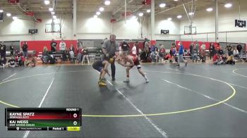 78 lbs Round 1 - Kai Weiss, East Kansas Eagles vs Kayne Spatz, Nebraska Boyz