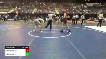 120 lbs Consi Of 32 #1 - Keaton Mayernik, Team Scorpion vs Cody Batterton, Calaveras