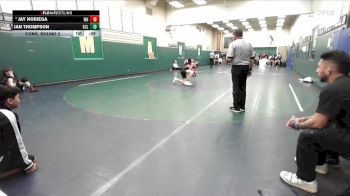 138 lbs Cons. Round 2 - Ian Thompson, San Clemente vs Jay Noriega, West Hills