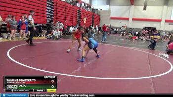 112-130 lbs Quarterfinal - Heidi Peralta, Unattached vs Taimane Benemerito, Assassins Wrestling