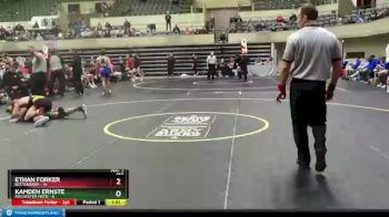 160 lbs Quarterfinals (8 Team) - Kamden Ernste, Rochester Mayo vs Ethan Forker, Bettendorf