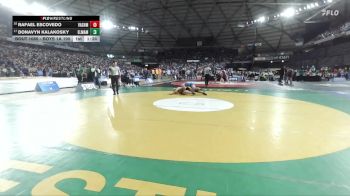 Boys 1A 190 lbs Champ. Round 1 - Donavyn Kalakosky, Elma vs Rafael Escovedo, Vashon Island