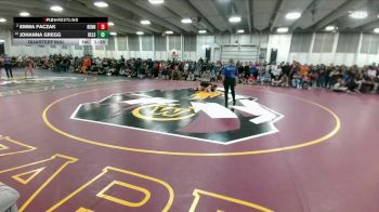 105 lbs Quarterfinal - Johanna Gregg, Kelso vs Emma Faczak, Bennett