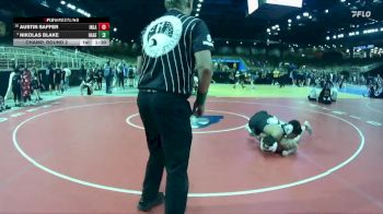 157 lbs Champ. Round 2 - Nikolas Blake, Hagerty vs Austin Saffer, Indian Land
