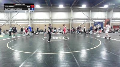 51 kg Rr Rnd 5 - Jake Benyo, Mat Assassins Black - HSE vs Clayton McPheters, Die Hard - HSE