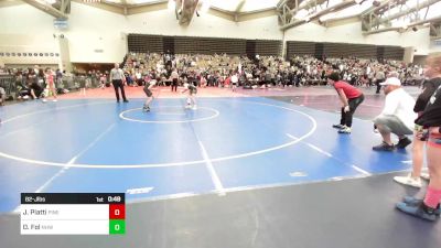 82-J lbs Round Of 16 - Julianne Platti, Pinelands Wrestling Club vs Owen Fol, North Hunterdon, NJ