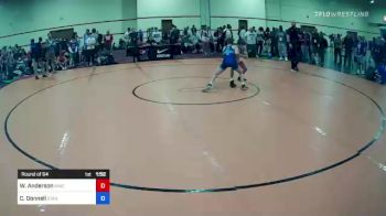 55 lbs Round Of 64 - William Anderson, Ironclad Wrestling Club vs Cash Donnell, Standfast Wrestling Club