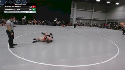 175 lbs Cons. Sub-rd Of 32 - Trystan Escobar, Silverback Wrestling Club vs Samuel Alvarado, Illinois