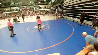 99-109 lbs Semifinal - Brystol Wiley, Sebolt Women Wrestling Academy vs Sophia Herzog, Legacy Wrestling