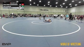 80 lbs Rr Rnd 3 - Cole Train Vanderwerff, WI Dual Team 14U vs Levi Charles, Mojo 14U