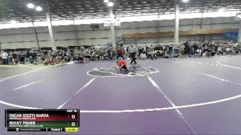 65 lbs Round 2 - Rocky Fisher, Middleton Wrestling Club vs Oscar (ozzy) Garza, Homedale Wrestling