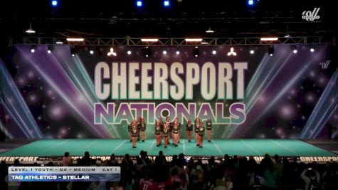 TAG Athletics - Stellar [2026 L1 Youth - D2 - Medium Day 1] 2026 CHEERSPORT National All Star Cheerleading Championship