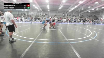 138 lbs Rr Rnd 1 - Greyson Pettit, Culpepper Legends vs Owen Steger, 4M Strength