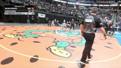 138-3A Champ. Round 1 - Aiden Ramos, James Irwin Charter vs Julian Patrick, Gunnison