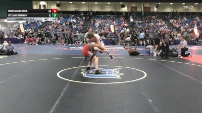 157 lbs Round Of 128 - Brendan Bell, OK vs Dylan Brown, AL
