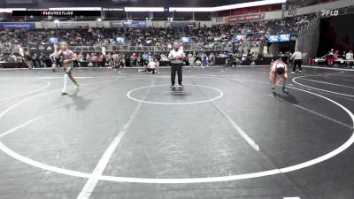 135 lbs Consolation - Noah Porter, Shelton Wrestling Academy vs Michael Navarrette, Young Viking Warriors