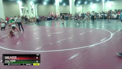 120 lbs Round 6 (10 Team) - Cole Webb, Palm Bay vs Jake Austin, Somerset Academy