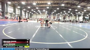 100 lbs Rd# 3 12:00pm Friday - Benjamin Proper, Terps Xtreme vs Ayven Virasone, NCWAY National Team
