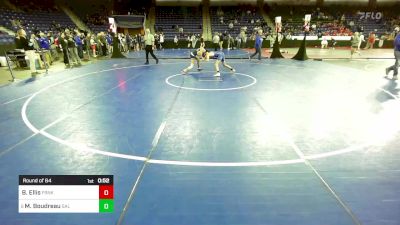 113 lbs Round Of 64 - Ben Ellis, Franklin vs Maddox Boudreau, Salem, NH