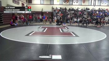 130 lbs Cons. Semi - Ellie Adams, Decorah vs Alannah Mahoney, Solon