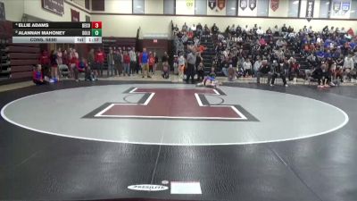 130 lbs Cons. Semi - Ellie Adams, Decorah vs Alannah Mahoney, Solon