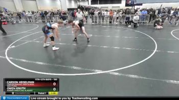 150 lbs Champ. Round 3 - Carson Heiselman, Canyon Randall High School Wrestling vs Owen Knuth, Askren Wrestling Academy