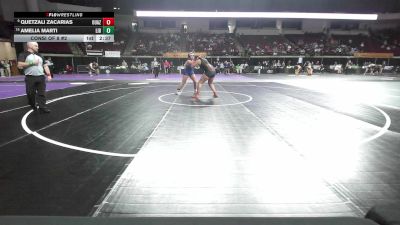 180 lbs Consi Of 8 #2 - Quetzali Zacarias, Ottawa - Arizona (W) vs Amelia Marti, Liberty (W)