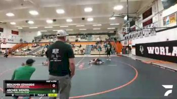 71 lbs Cons. Round 2 - Benjamin Edwards, Riverton USA Wrestling vs Archer Wenzel, Powell Wrestling Club