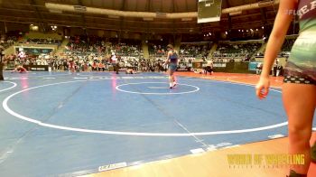 110 lbs Round Of 16 - Zaylyn Woods, Sisters On The Mat vs Jersey Yanes, Tulsa Blue T Panthers