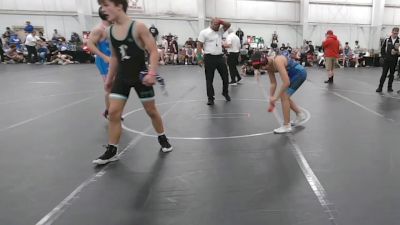 120 lbs Round 2 (8 Team) - Alen Gaudenzi, CTWHALE Blue vs Christopher Weiner, 84 Athletes
