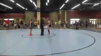 105 lbs 5th Place - Sydney Cannon, Mt. Zion Kids Wrestling Club vs Cadence Butts, Michigan