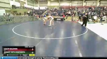 195 lbs Cons. Round 1 - Colyn Baldwin, AZ vs Robert Seth Montierth, UT