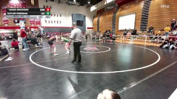 105 lbs Cons. Round 3 - Saige Erickson, Kemmerer vs Taylor Freeman, Lander Valley