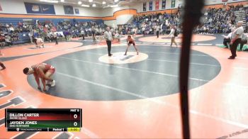 157 lbs Champ. Round 1 - Jayden Jones, Ohio Northern vs Dillon Carter, Rhode Island