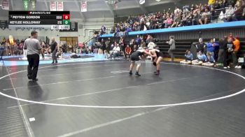 125 lbs 3rd Place Match - Peyton Gordon, Solon vs Keylee Holloway, South Tama