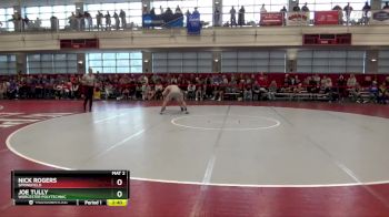 184 lbs Champ. Round 2 - Nick Rogers, Springfield vs Joe Tully, Worcester Polytechnic