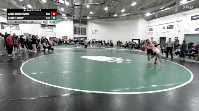 157 lbs 3rd Place Match - Lane Robinson, Wisconsin vs Ayden Dolt, Central Missouri