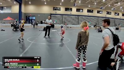 44-48 lbs Semifinal - Boland Burla, E9 vs Jace Franco, Triangle Wrestling Academy