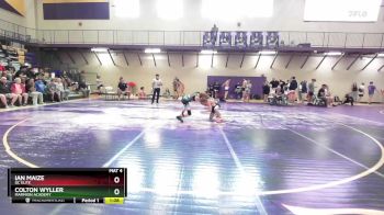 106 lbs Quarterfinal - Colton Wyller, Marmion Academy vs Ian Maize, DC Elite